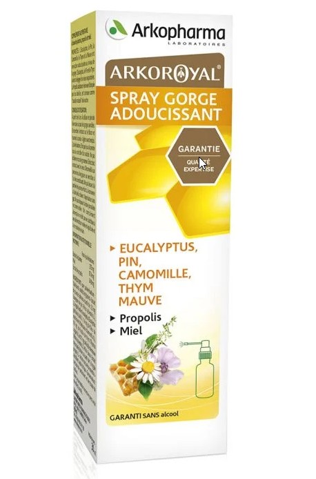 Arko Royal Spray Gorge Adoucissant 30ml